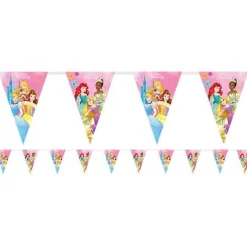 Party Delights Disney Princess Live Your Story Paper Flag Bunting - 2.3M< Bunting