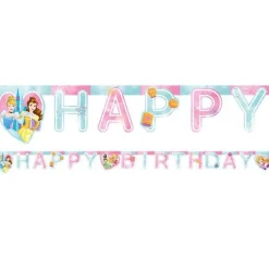 Party Delights Disney Princess Live Your Story Letter Banner - 2M< Banners