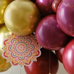 Party Delights Diwali Balloon Arch - 75 Balloons< Arches & Clouds
