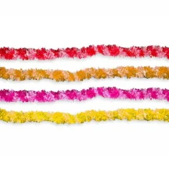 Party Delights Diwali Lei Assorted Colour Garlands (4Pk)< Hanging Decorations