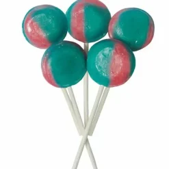 Party Delights Dobsons Candy Floss Lollipops - 1.755Kg - Individually Wrapped (80Pk)< Sweets