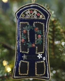 Door Velvet Embroidered Tree Decoration<Party Delights Sale