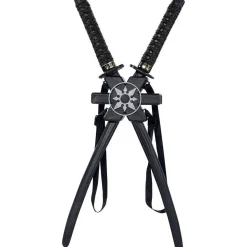 Party Delights Double Ninja Sword - 72Cm< Fake Weapons