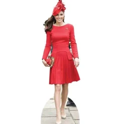 Party Delights Duchess Catherine Cardboard Cutout - 189Cm X 58Cm< Cardboard Cut Outs