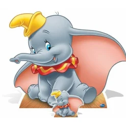 Party Delights Dumbo Cardboard Cutout - 74Cm X 92Cm< Cardboard Cut Outs