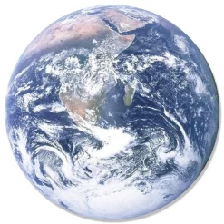 Party Delights Earth Wall Cardboard Cutout - 66Cm X 66Cm< Cardboard Cut Outs