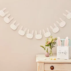 Party Delights Easter Bunny Bunting - 2M< Bunting