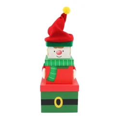 Elf Plush Stacking Boxes - 35Cm (3Pk)<Party Delights