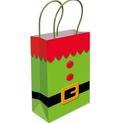 Elf Tunic Paper Gift Bag - 22Cm<Party Delights Sale