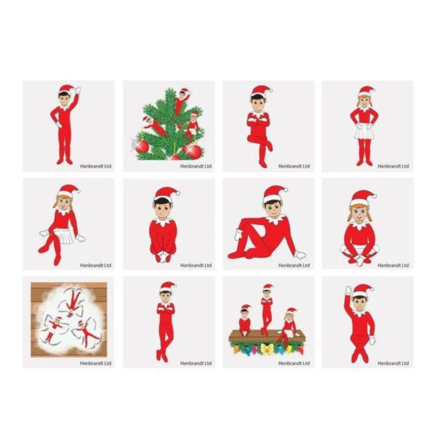 Elfin Around Mini Tattoos<Party Delights Outlet