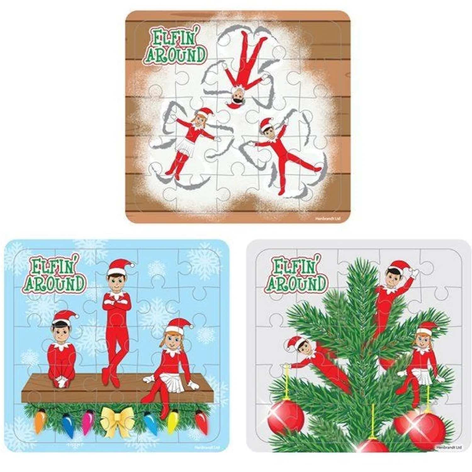 Elfin Around Puzzle<Party Delights Outlet