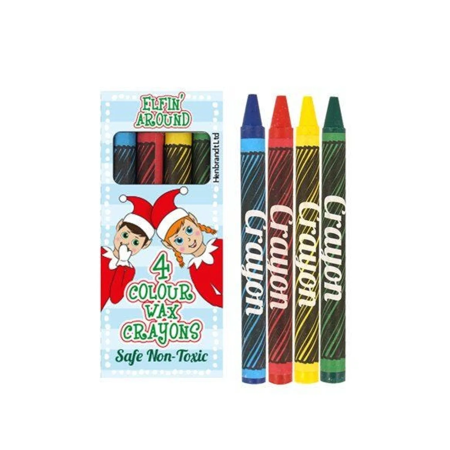 Elfin Around Wax Crayons<Party Delights Online