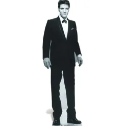 Party Delights Elvis Tuxedo Cardboard Cutout - 178Cm X 55Cm< Cardboard Cut Outs