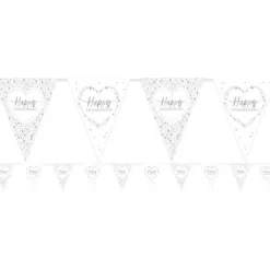 Party Delights Engagement Flag Paper Bunting - 3.7M< Bunting