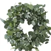 Eucalyptus And White Berries Wreath<Party Delights Sale
