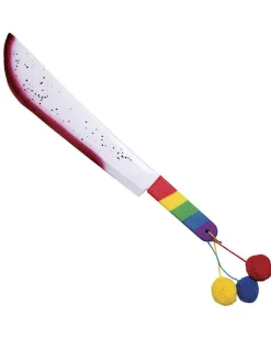 Evil Clown Machete - 54Cm<Party Delights