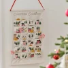 Fabric Christmas Scene Advent Calendar - 53Cm X 35Cm<Party Delights Outlet