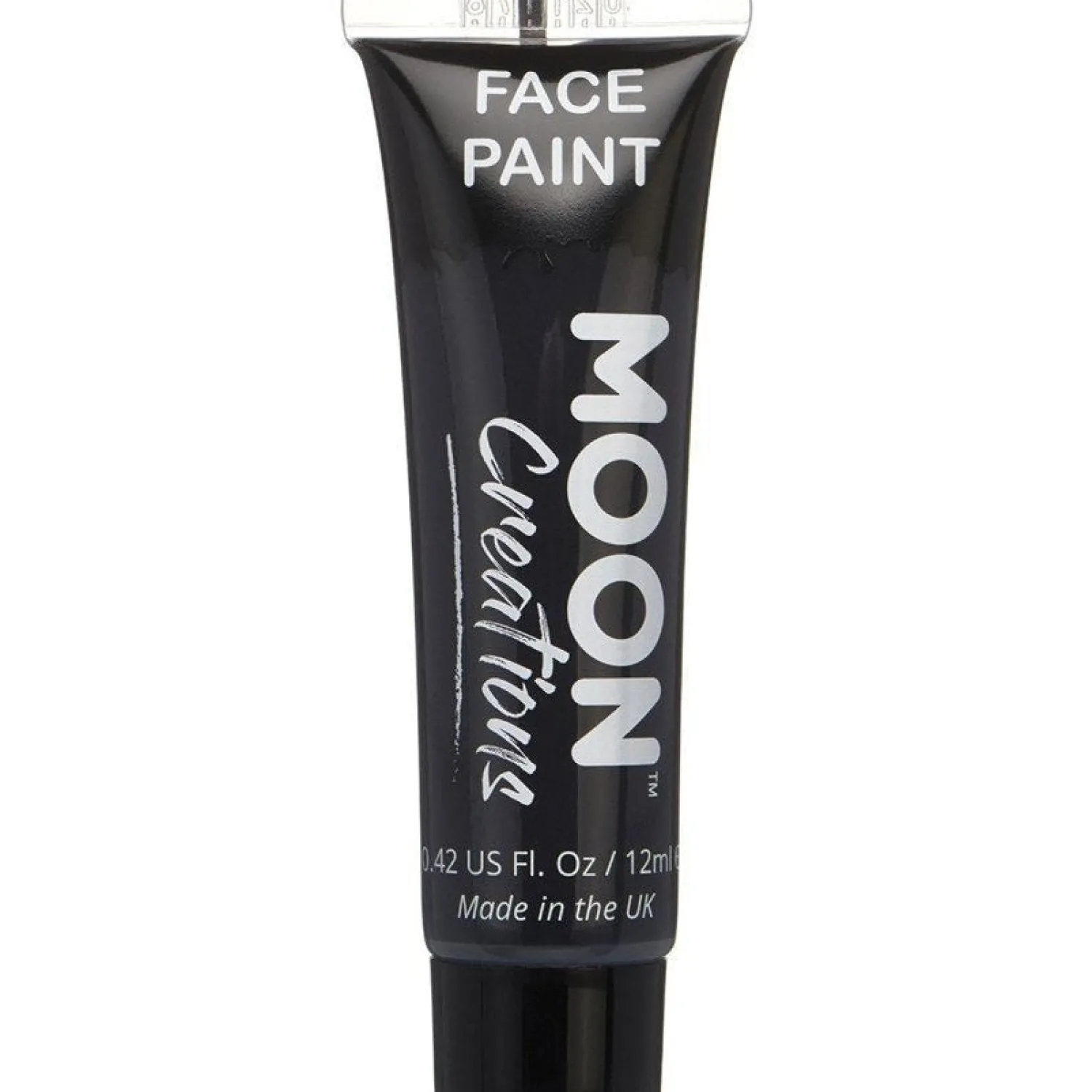 Party Delights Face Paint Tube - Black 12Ml< Face Paints