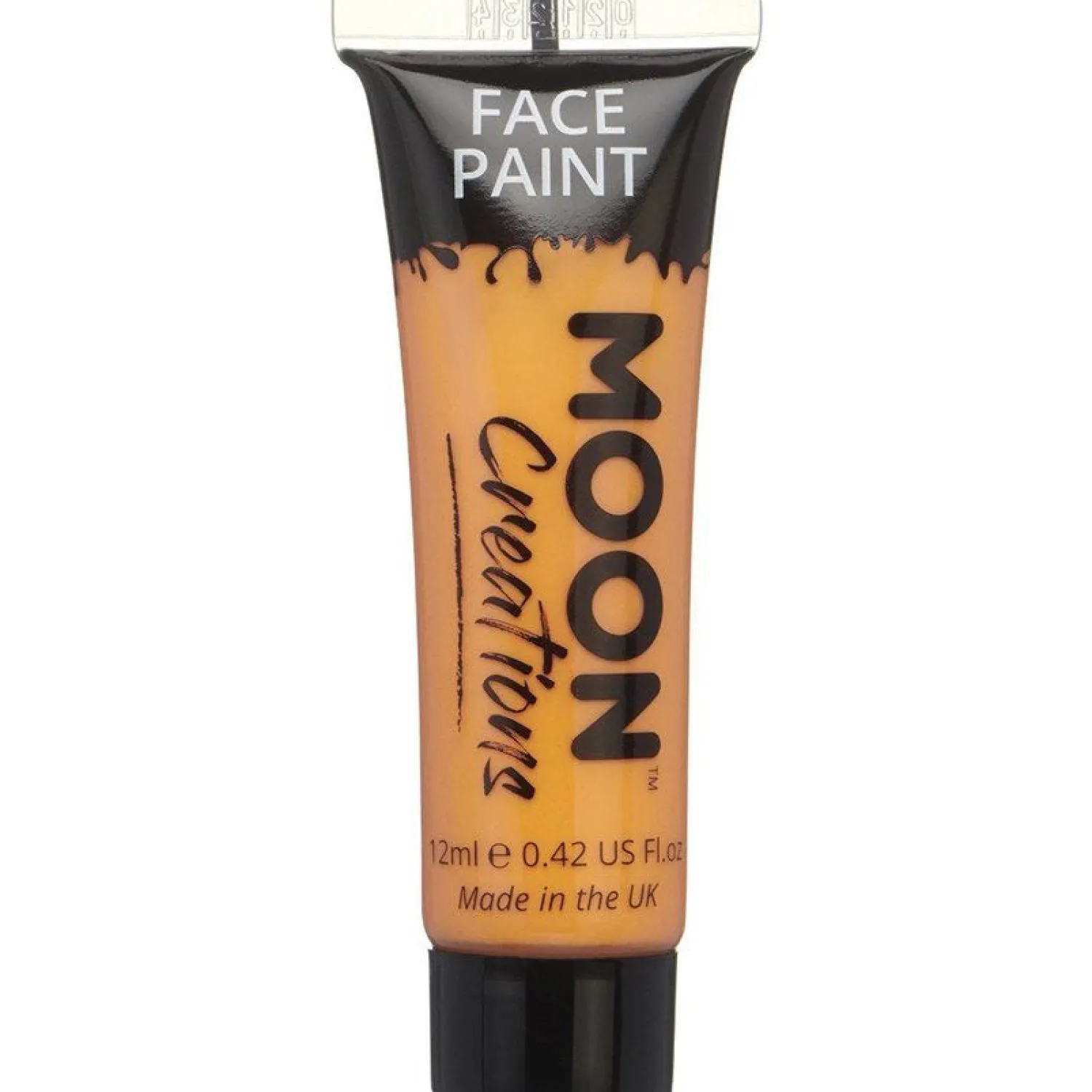 Party Delights Face Paint Tube - Orange 12Ml< Face Paints