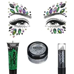 Party Delights Fairy Glitter Face And Body Gem Kit< Face Gems