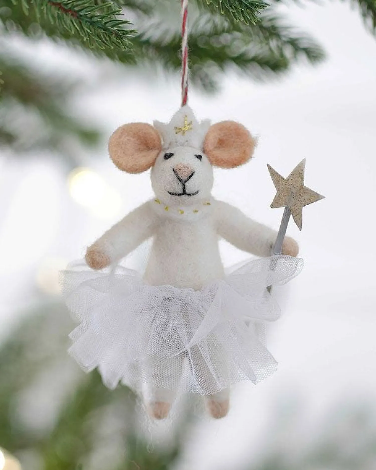 Fairy Mouse Tree Decoration<Party Delights