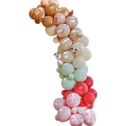 Party Delights Farm Friends Balloon Arch - 70 Balloons< Arches & Clouds
