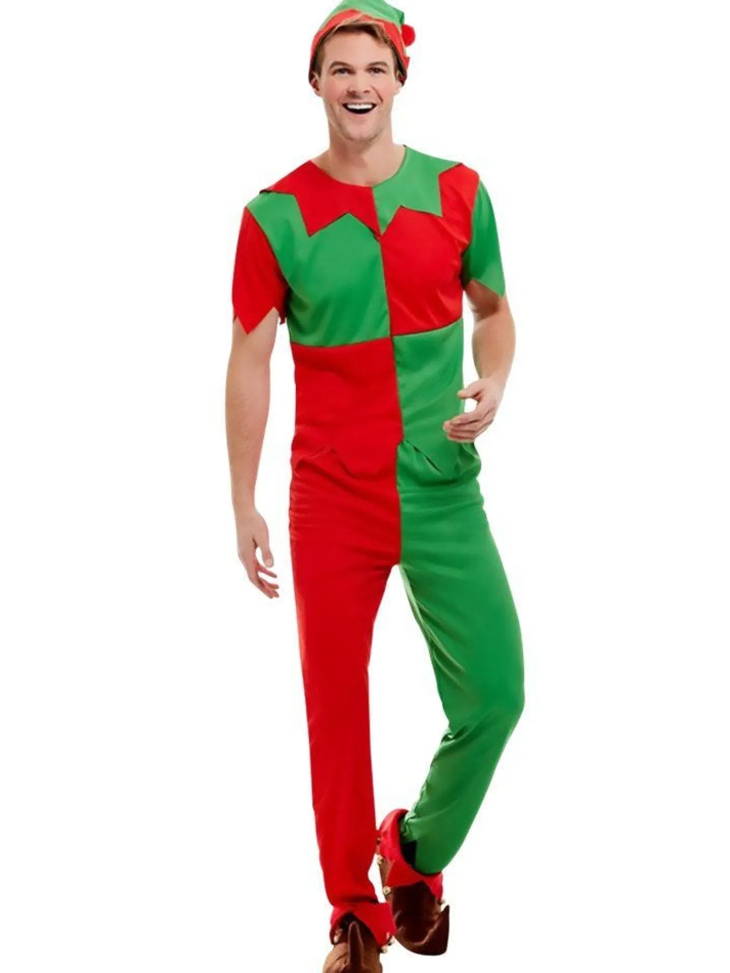 Festive Elf - Adult Costume<Party Delights Clearance