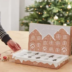 Fill Your Own Pop Up Festive Snow Scene Advent Calendar<Party Delights Online