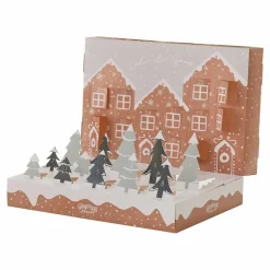 Fill Your Own Pop Up Festive Snow Scene Advent Calendar<Party Delights Online