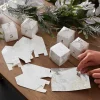 Fill Your Own Snowflake Print Advent Boxes (24Pk)<Party Delights Clearance