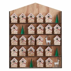 Fill Your Own Wooden House Advent Calendar - 37.5Cm X 30Cm<Party Delights New