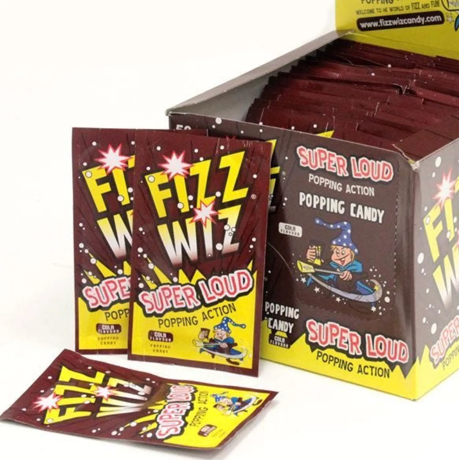 Party Delights Fizz Wiz Popping Candy - Cola Flavour X50< Sweets