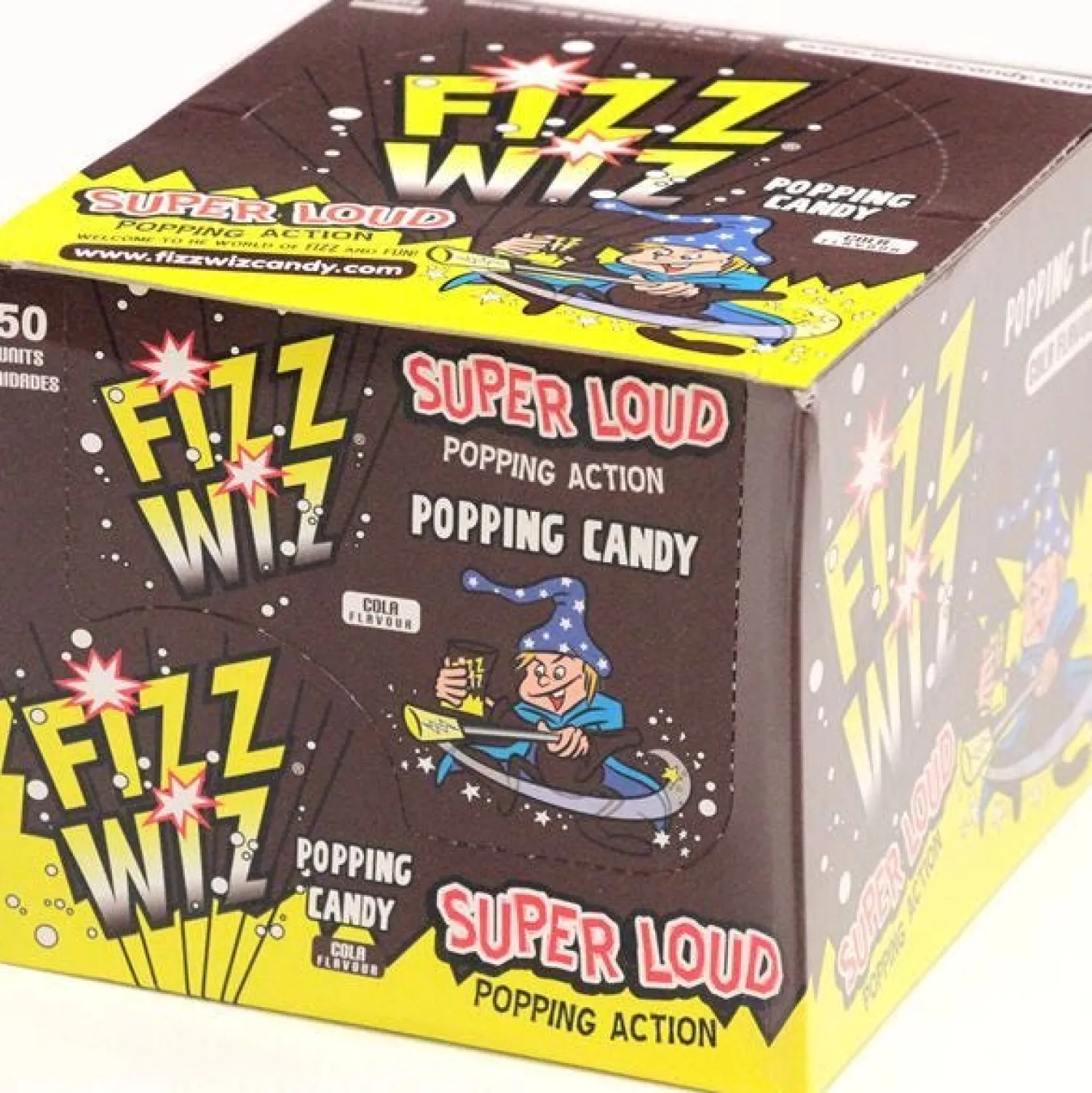 Party Delights Fizz Wiz Popping Candy - Cola Flavour X50< Sweets