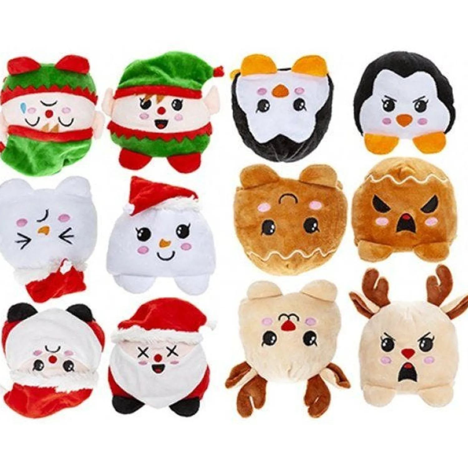 Flip'Em Christmas Characters - 20Cm Assorted Designs<Party Delights New