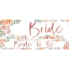 Party Delights Floral Hen Party 'Bride To Be' Paper Banners - 1M (3Pk)< Banners