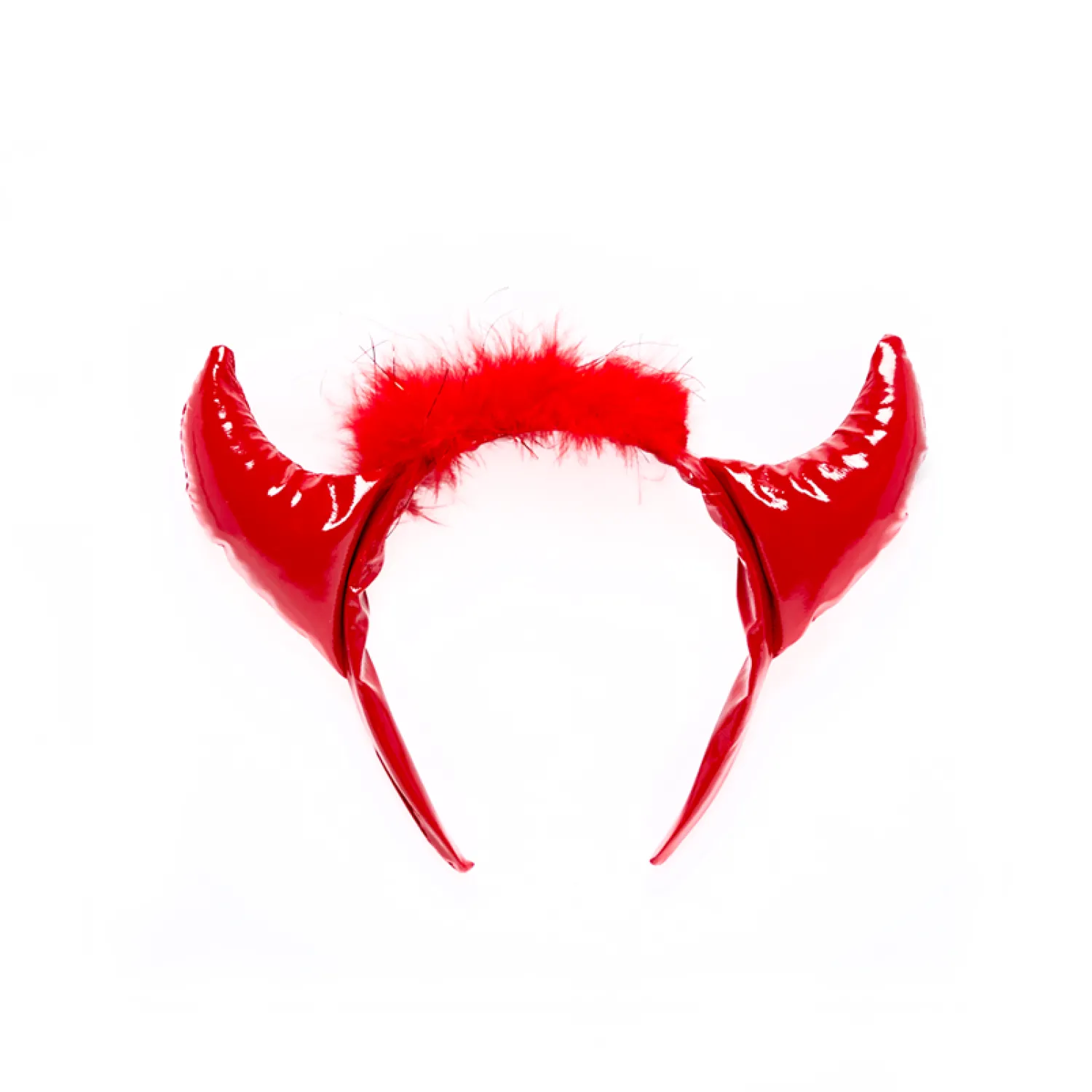 Fluffy Devil Horns Headband<Party Delights Hot