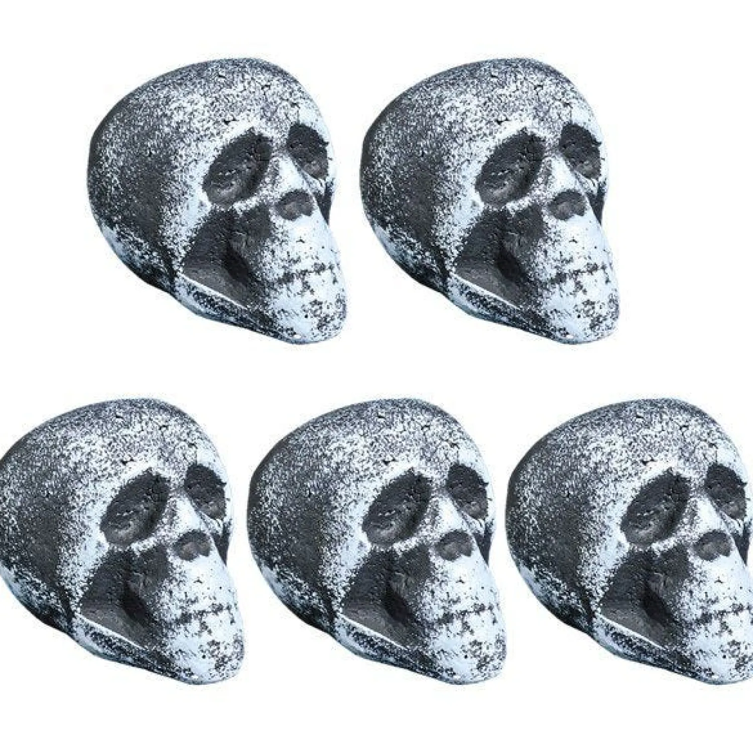 Foam Skulls Multipack (5Pk)<Party Delights Clearance