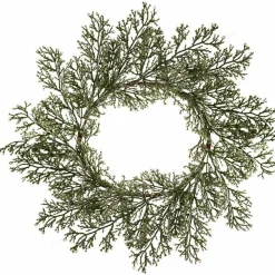 Foliage Christmas Plate Mats - 40Cm (4Pk)<Party Delights
