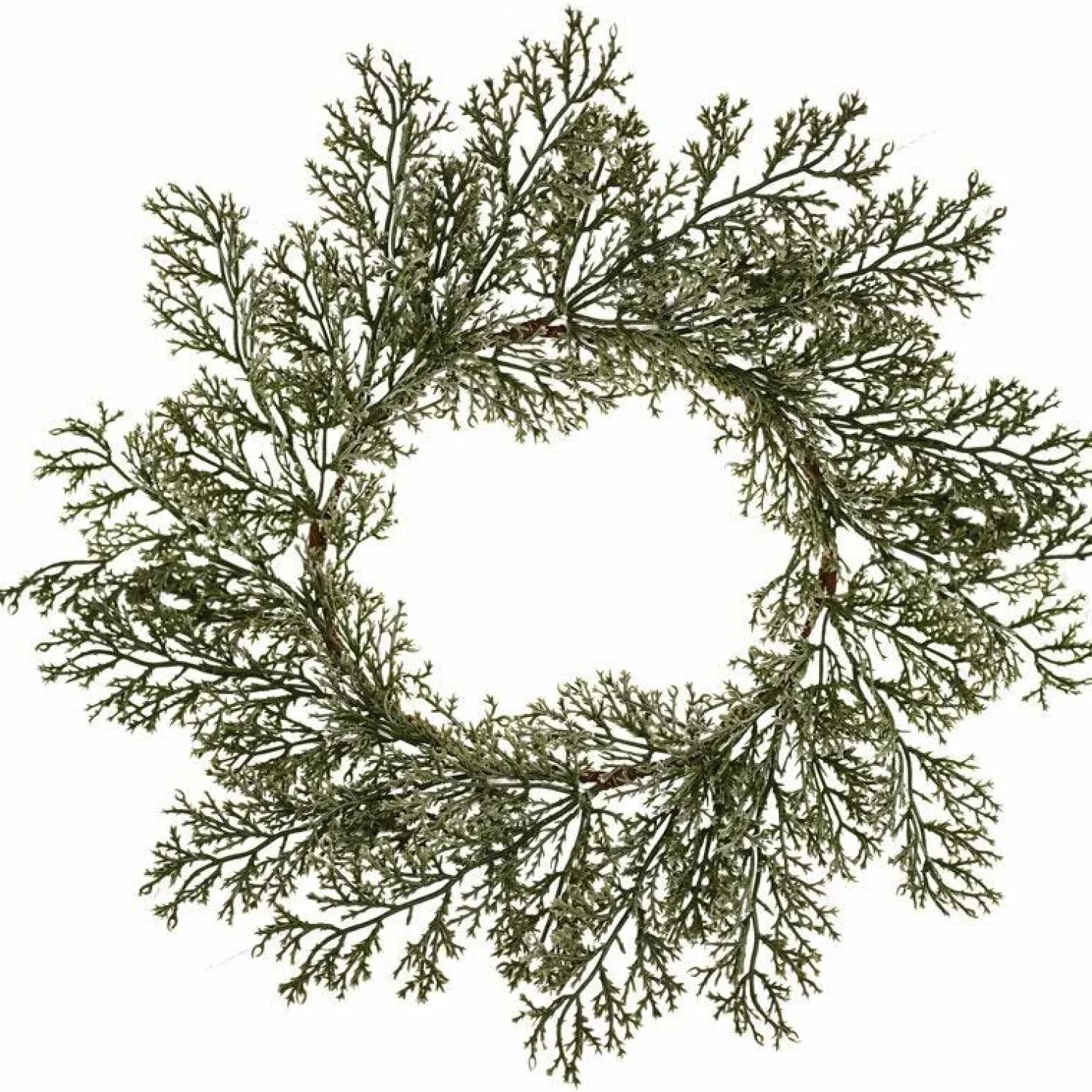 Foliage Christmas Plate Mats - 40Cm (4Pk)<Party Delights