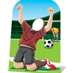Party Delights Football Stand In Photo Prop - 117Cm< Cardboard Cut Outs
