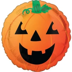 Fun & Spooky Pumpkin Foil Balloon - 18"<Party Delights Best
