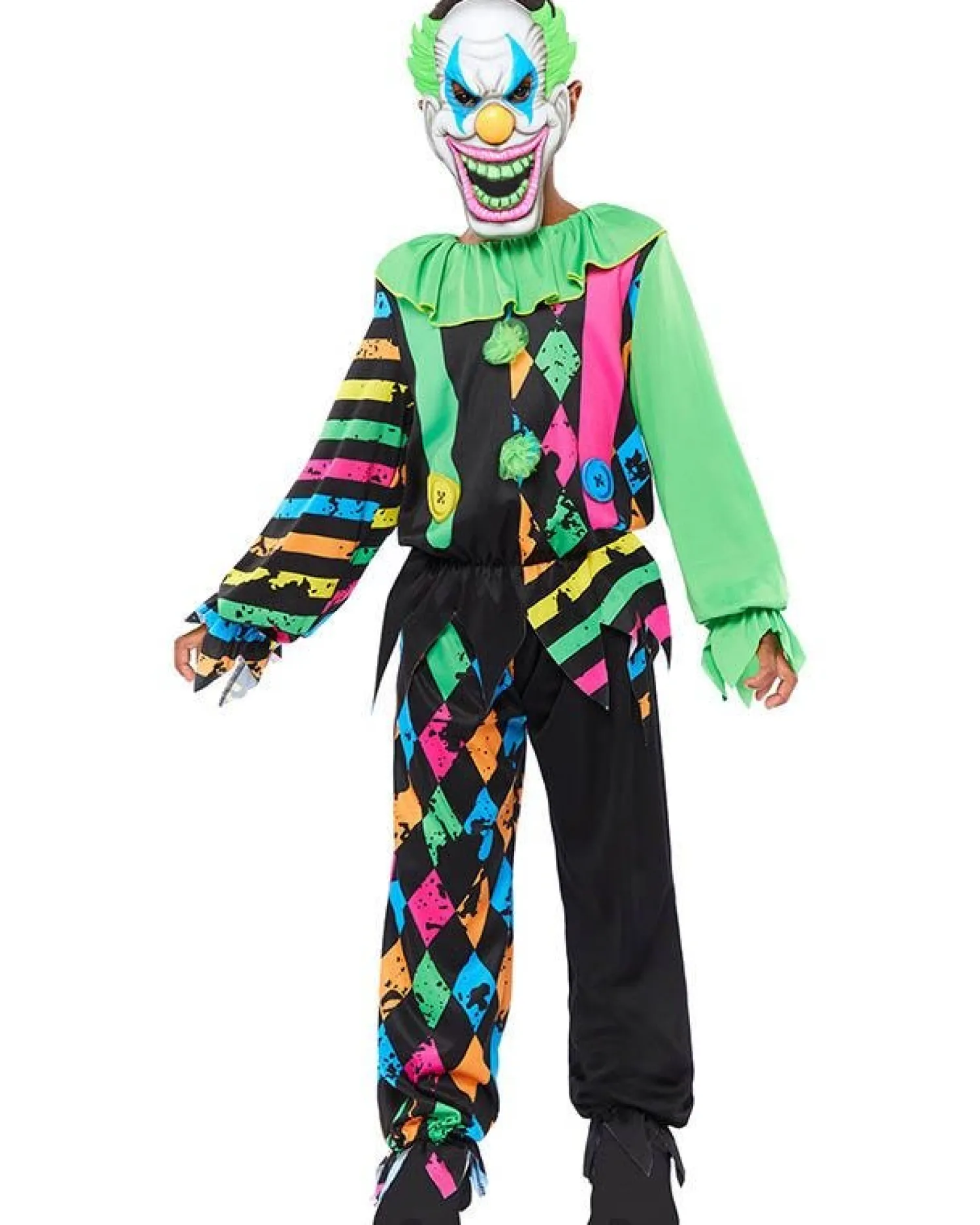 Funhouse Clown Child - Childs Costume<Party Delights Discount