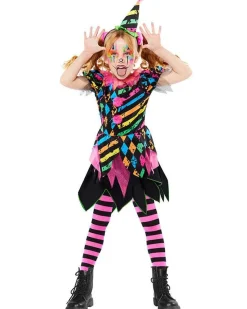 Funhouse Clown Dress - Childs Costume<Party Delights Discount