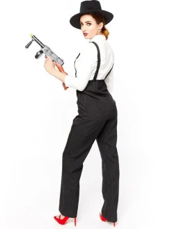 Gangster Lady - Adult Costume<Party Delights Online