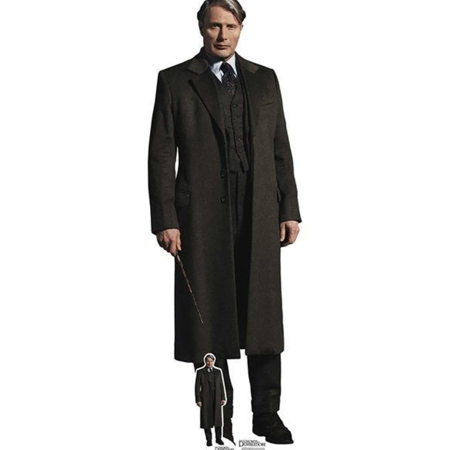 Party Delights Gellert Grindelwald (Mads Mikkelsen) The Secrets Of Dumbledore Cardboard Cutout - 184Cm X 61Cm< Cardboard Cut Outs