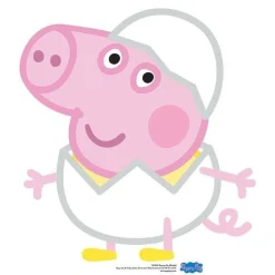 Party Delights George Pig Easter Peppa Pig Cardboard Cutout - 60Cm X 54Cm< Cardboard Cut Outs