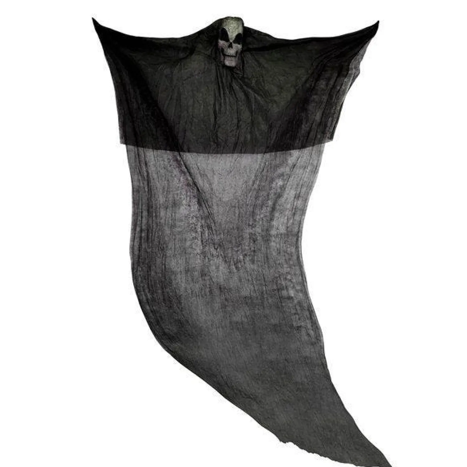 Giant Hanging Ghost - Black 5M<Party Delights Online