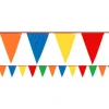 Party Delights Giant Multi Coloured Plastic Bunting - 36M< Bunting