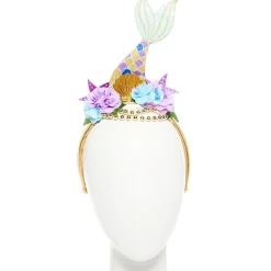 Party Delights Glitter Floral Mermaid Headband< Hats & Headwear
