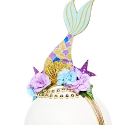 Party Delights Glitter Floral Mermaid Headband< Hats & Headwear
